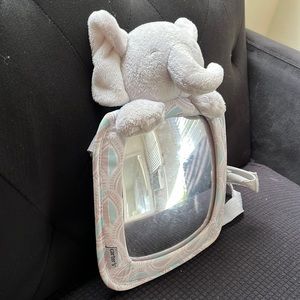 Elephant baby car seat mirror